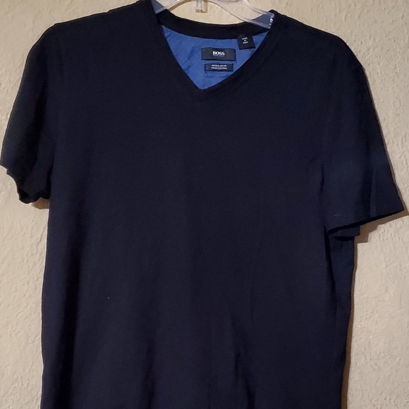 Boss Hugo Boss Made In Peru Regular Fit Pima Cotton - Picture 1 of 4